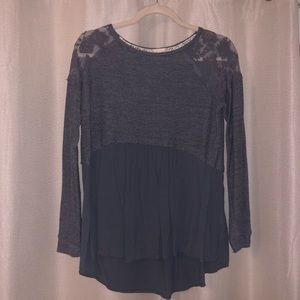 Blue Long Sleeve Altar’d State Shirt